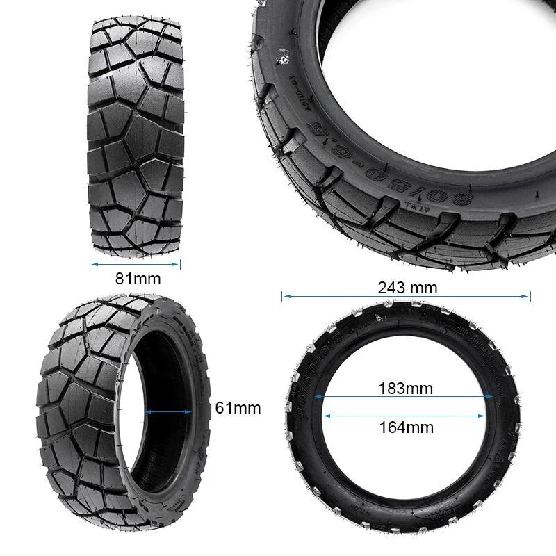 Neumático tubeless 80/50-6,5 [Aoxin] - Image 2