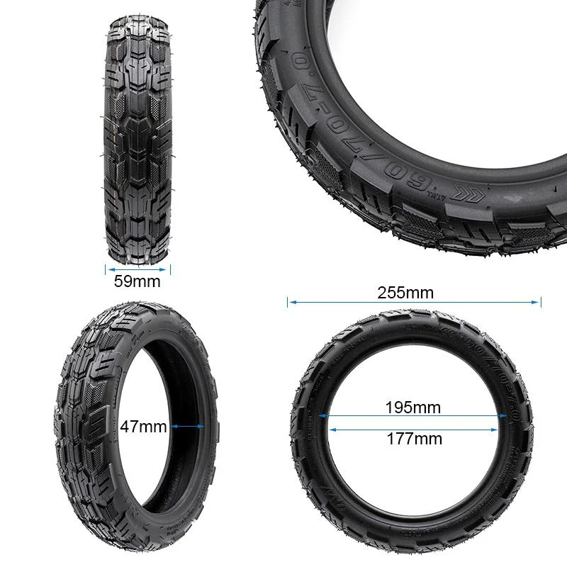 Neumático tubeless mixto 60/70-7 [Ewheel] - Image 2