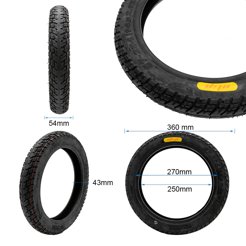 Neumático tubeless off-road 14X2,125(57-254) - Image 2