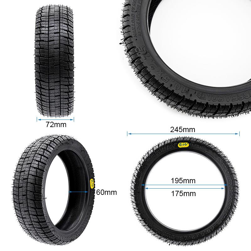 Neumático Tubeless Offroad 10,5X2,75-7 [Ewheel] - Image 2