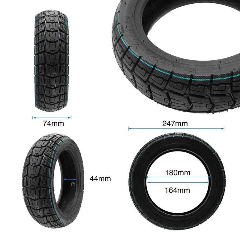 Neumático Tubeless Offroad 10x2,75-6,5 [Ewheel] RUNFLAT - Image 2