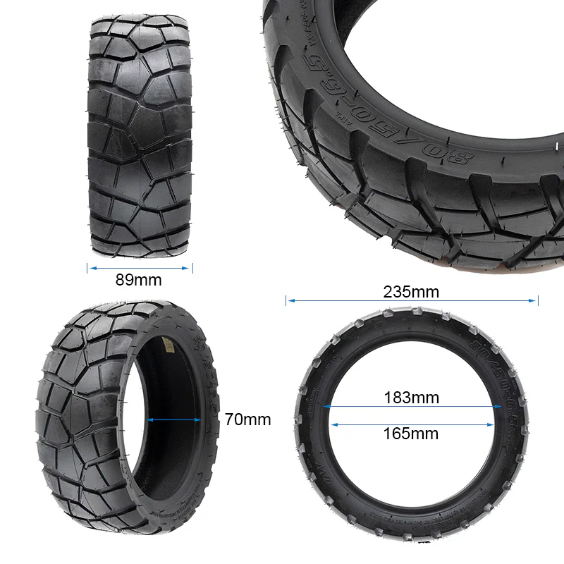 Neumático tubeless offroad 80/50-6,5 EWHEEL RHINOTRACK - Image 2