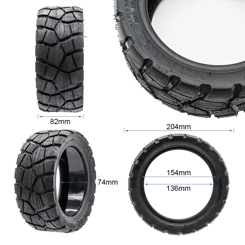 Neumático tubeless offroad 9x3-5,5 EWHEEL RHINOTRACK con gel antipinchazos - Image 2