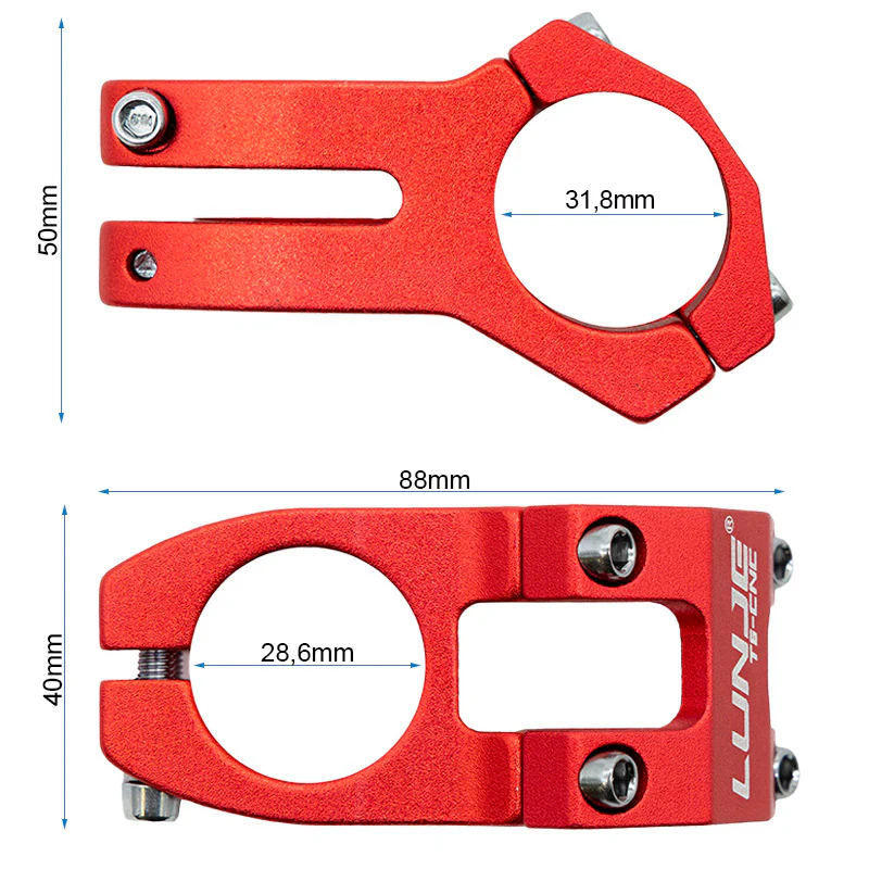 Potencia para manillares de 31,8mm EWPM-001 - Image 11