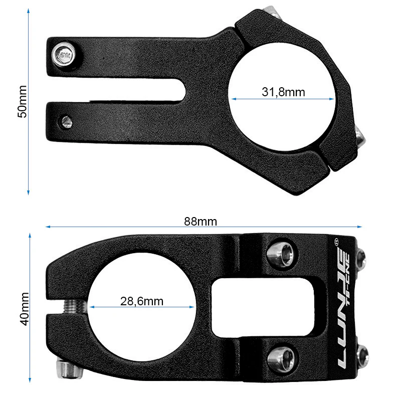 Potencia para manillares de 31,8mm EWPM-001 - Image 3