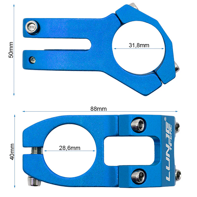Potencia para manillares de 31,8mm EWPM-001 - Image 7