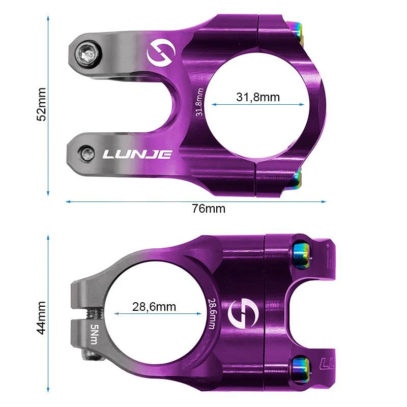 Potencia para manillares de 31,8mm EWPM-003 - Image 7