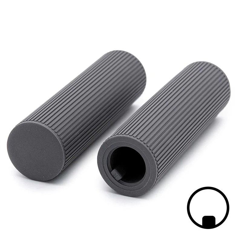 Puños de silicona grises para Xiaomi MI4 - 2 uds - Image 2