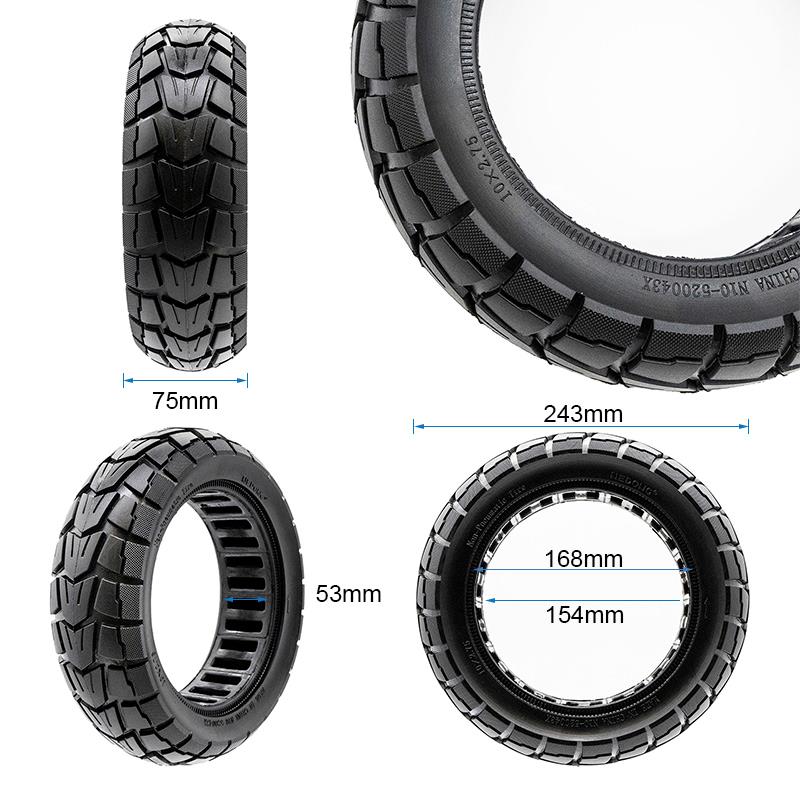 Rueda maciza 10x2,75-6,5/B54 offroad [Nedong] - Image 2