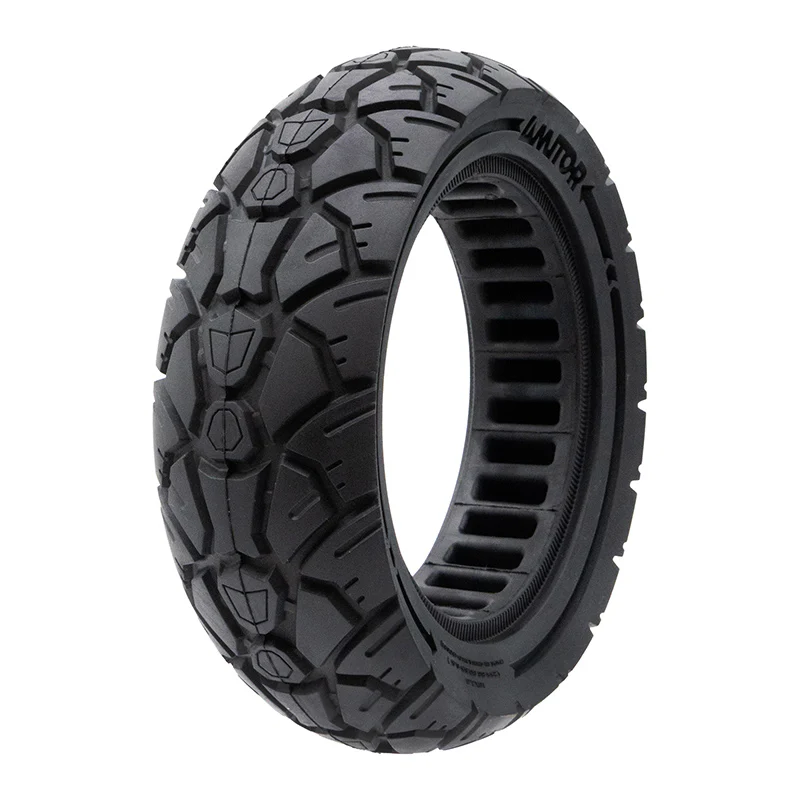 Rueda maciza 10x3,0/255x80 (80/65-6) negra [Amitor]