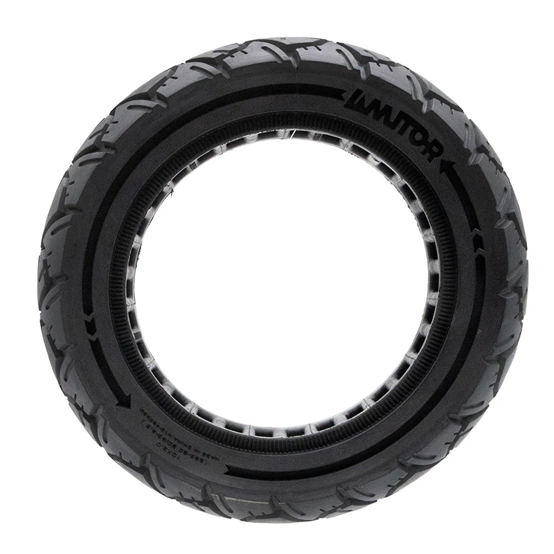 Rueda maciza 10x3,0/255x80 (80/65-6) negra [Amitor] - Image 3