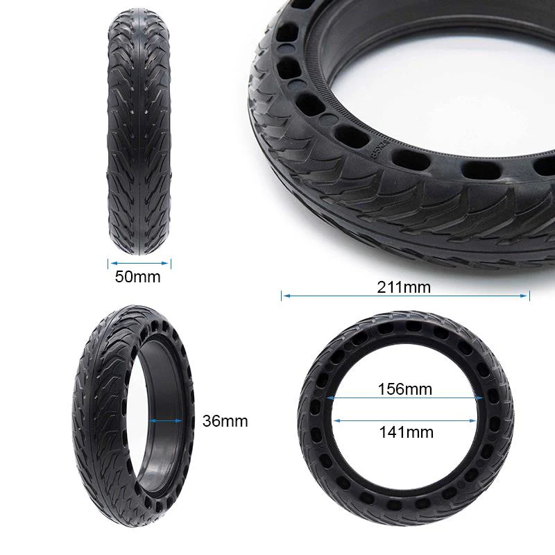 Rueda maciza 8,5x2 V2 (tipo Zwheel) - Image 2