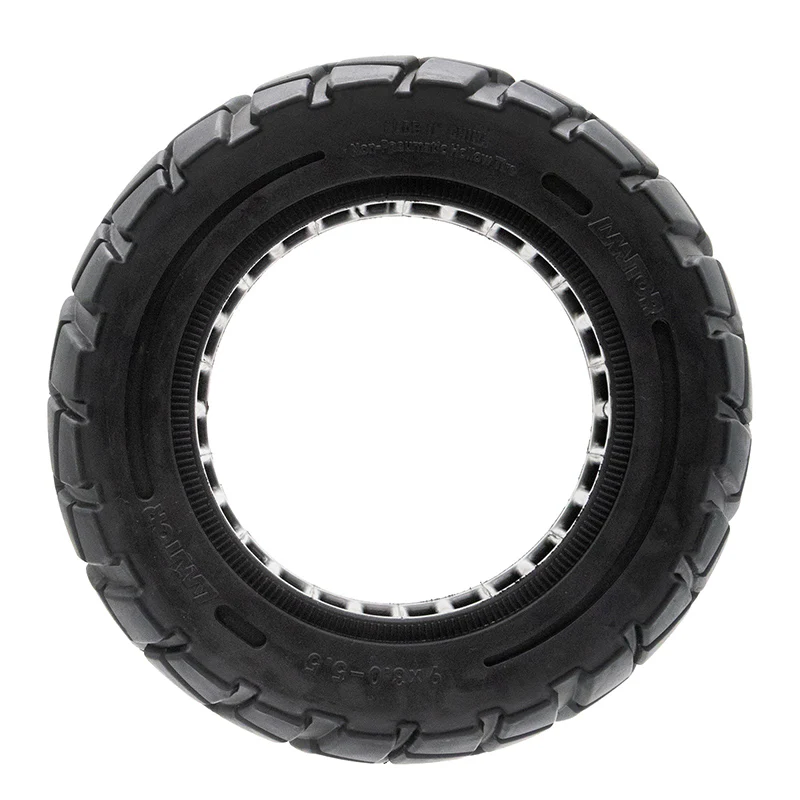 Rueda maciza 9x3-5,5 línea negra [Amitor] - Image 3