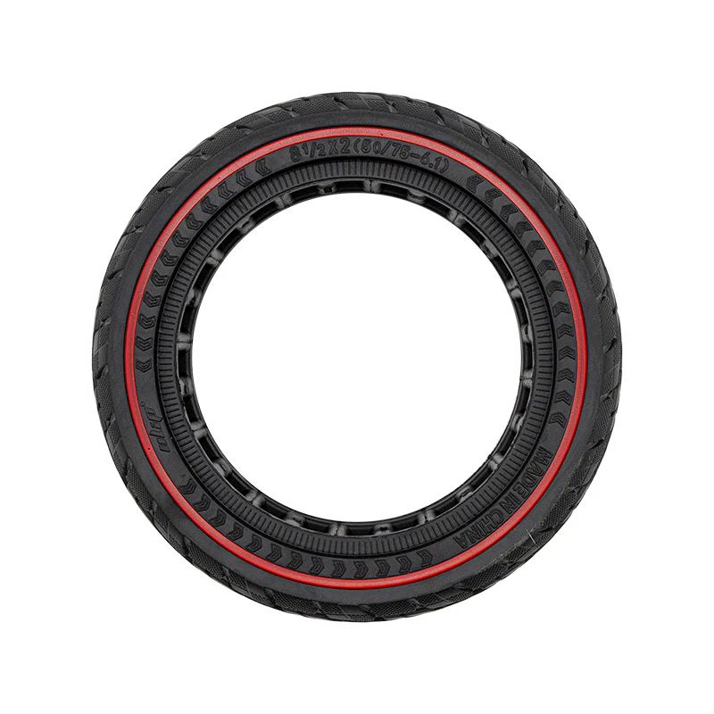 Rueda maciza offroad 8,5x2 (50/75-6,1) rojo - Image 3