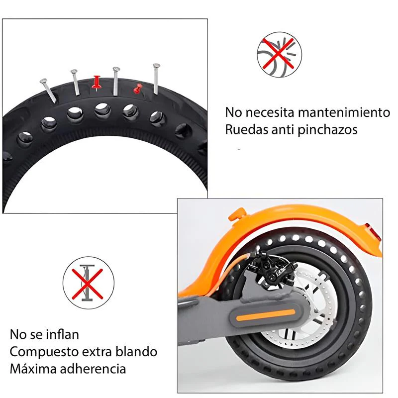 Rueda maciza perforada 8,5x2-6,1/B34 - Image 8
