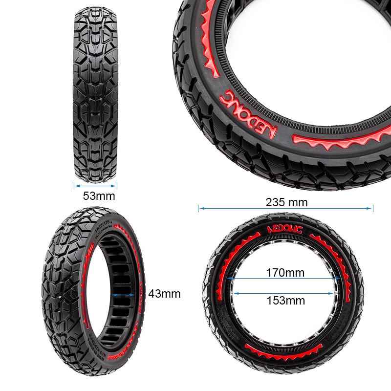 Rueda maciza ultraligera offroad 10x2,125-6,5/B44 [Nedong] - Image 12