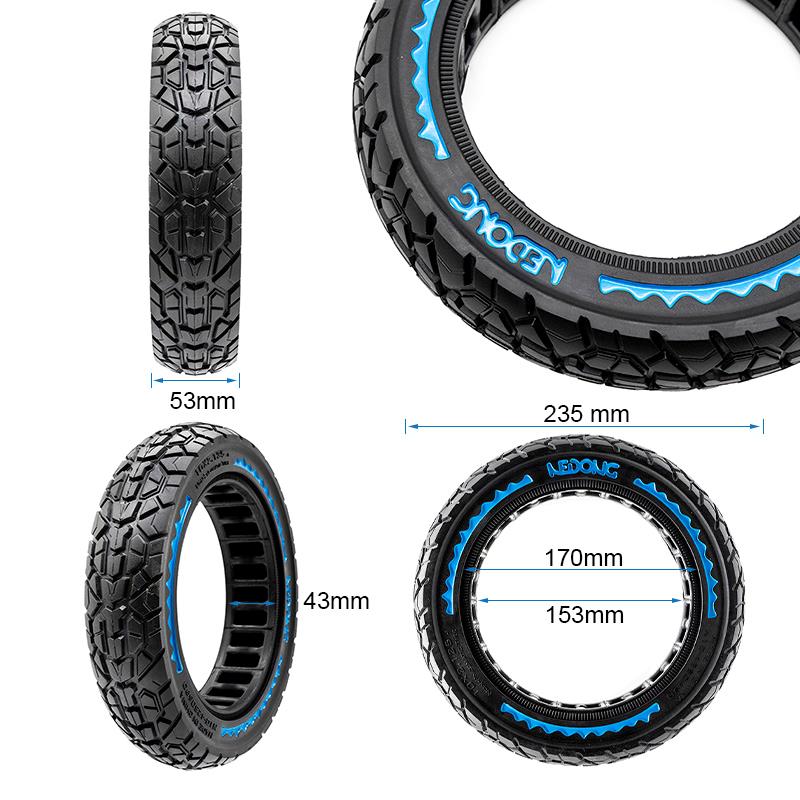 Rueda maciza ultraligera offroad 10x2,125-6,5/B44 [Nedong] - Image 7