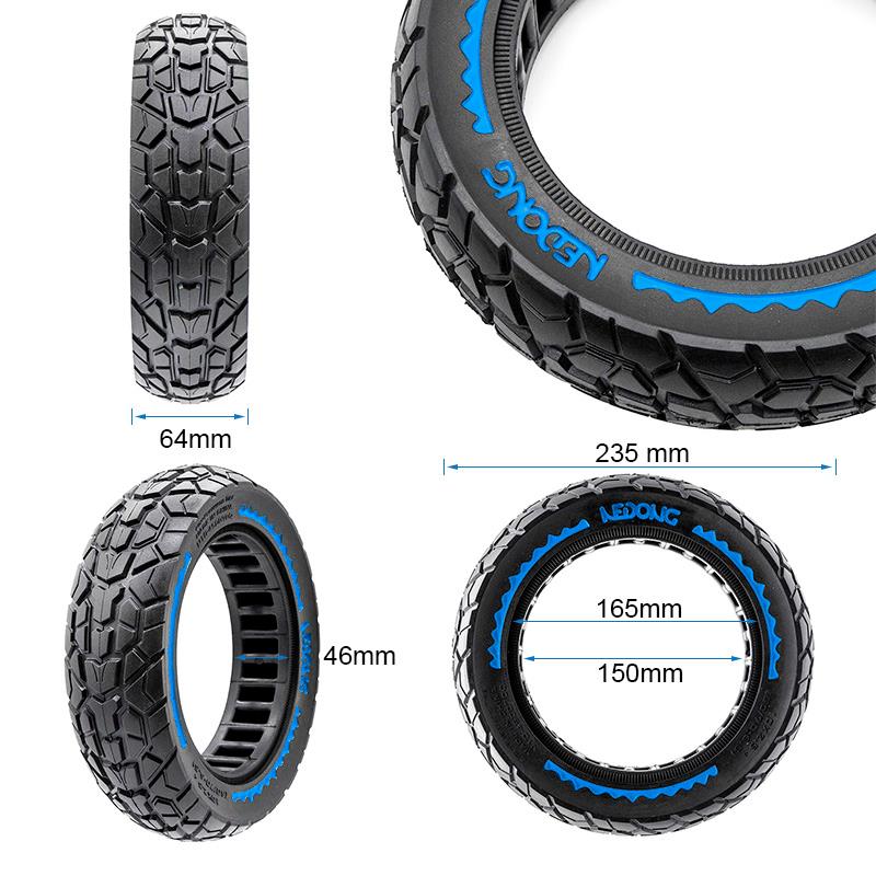 Rueda maciza ultraligera offroad 10x2,5/B44 [Nedong] - Image 12