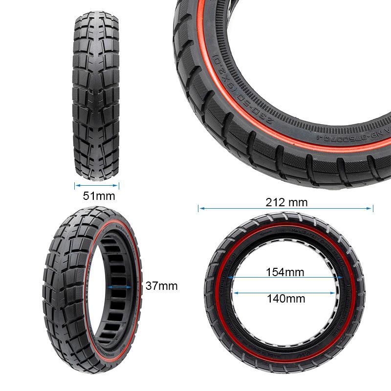 Rueda maciza ultraligera offroad 230x50 / 9x2-6,1/B34 [Ewheel] - Image 12