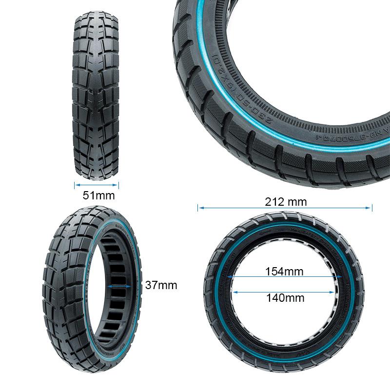 Rueda maciza ultraligera offroad 230x50 / 9x2-6,1/B34 [Ewheel] - Image 7