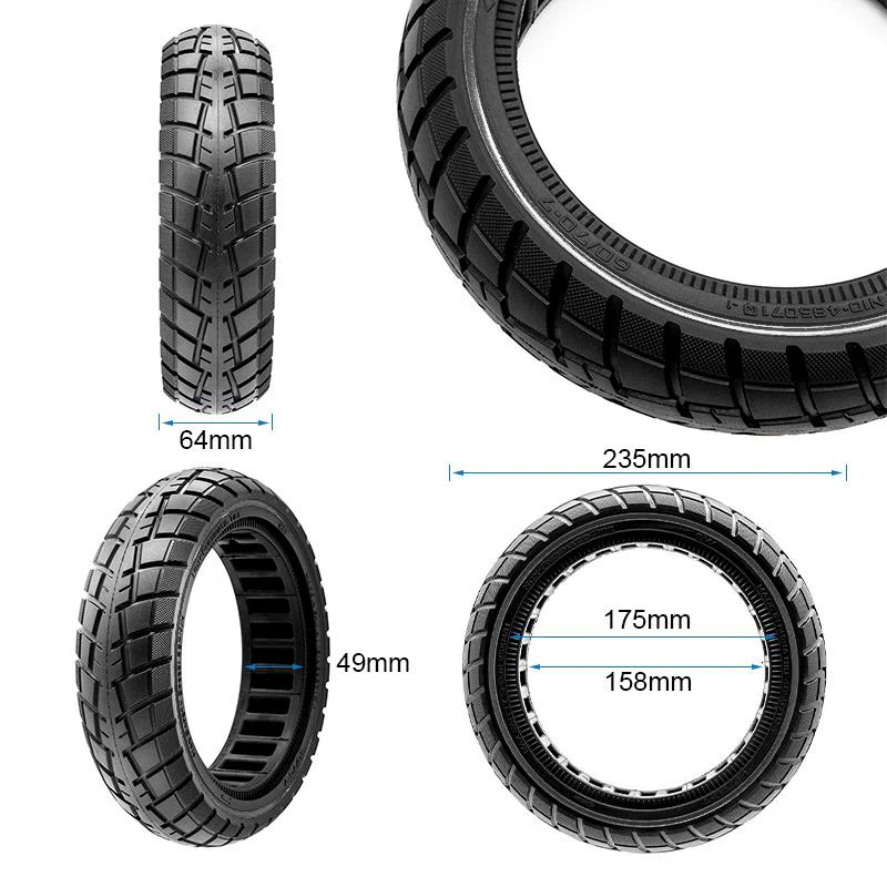 Rueda maciza ultraligera offroad 60/70-7/B50 [Ewheel] - Image 2