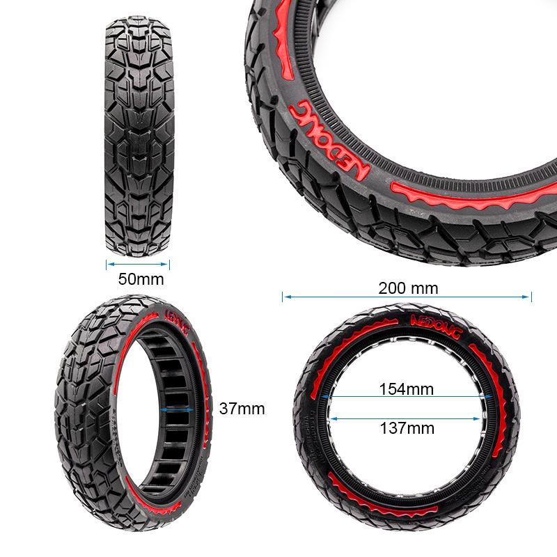 Rueda maciza ultraligera offroad 8,5x2 [Nedong] - Image 2
