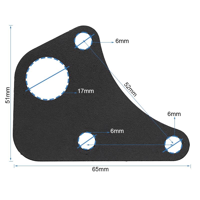 Soporte pinza de freno Smartgyro K2 - Image 2