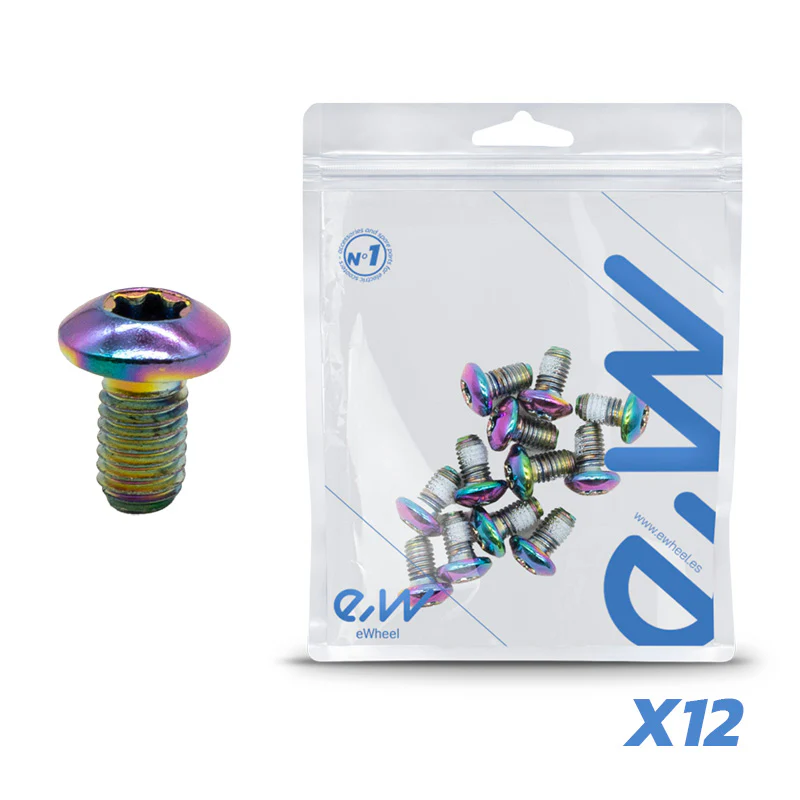 Tornillo M5x10 para discos de freno - 12 uds